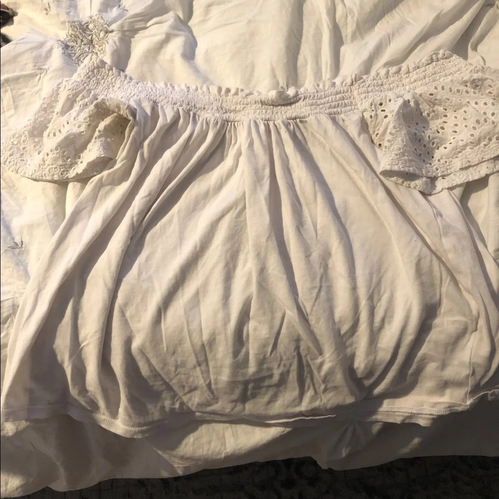 Off the shoulder shirt